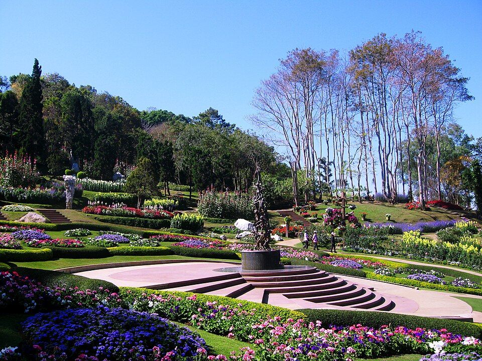 Mae Fah Luang Garden in The North