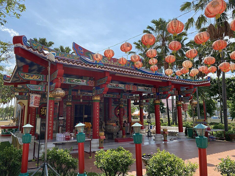 Buriram City Pillar Shrine in Isaan