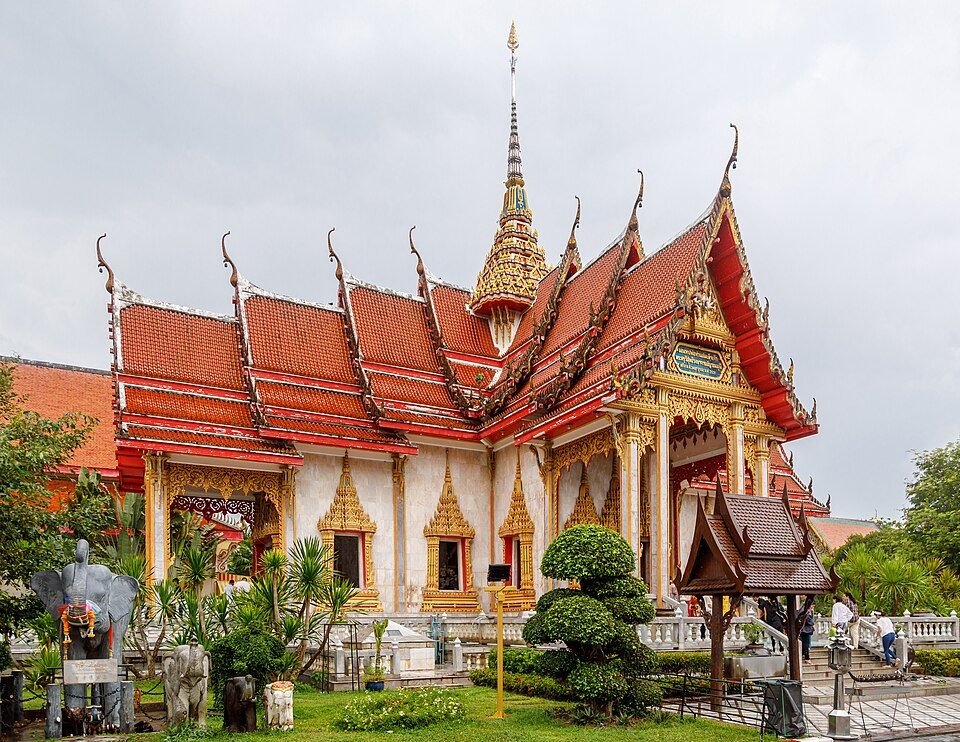 Wat Chalong in The Andaman coast