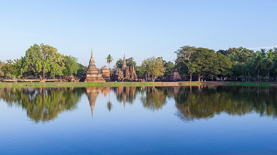 Sukhothai Historical Park in The North
